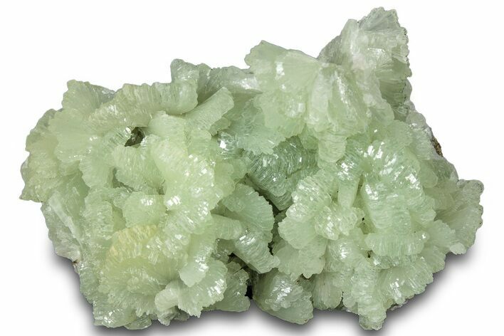 Sparkly, Green Prehnite Crystals - Morocco #317167